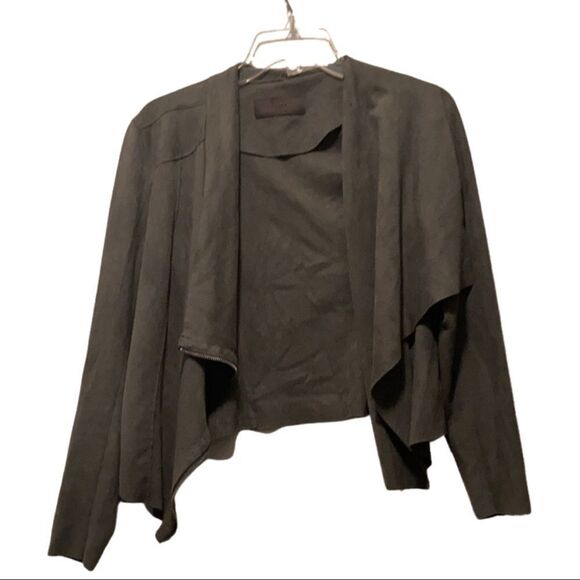 EUC Blank NYC Suede Zipper Jacket - Picture 2 of 4